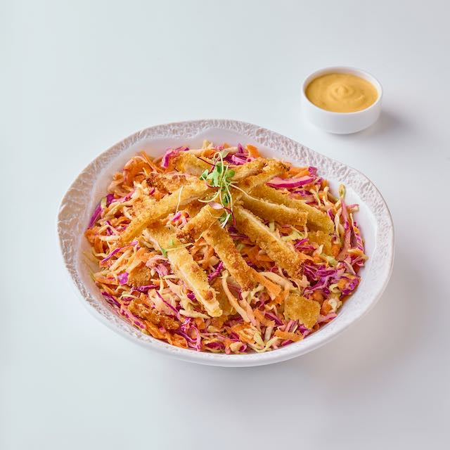 سلطة الدجاج المقرمش