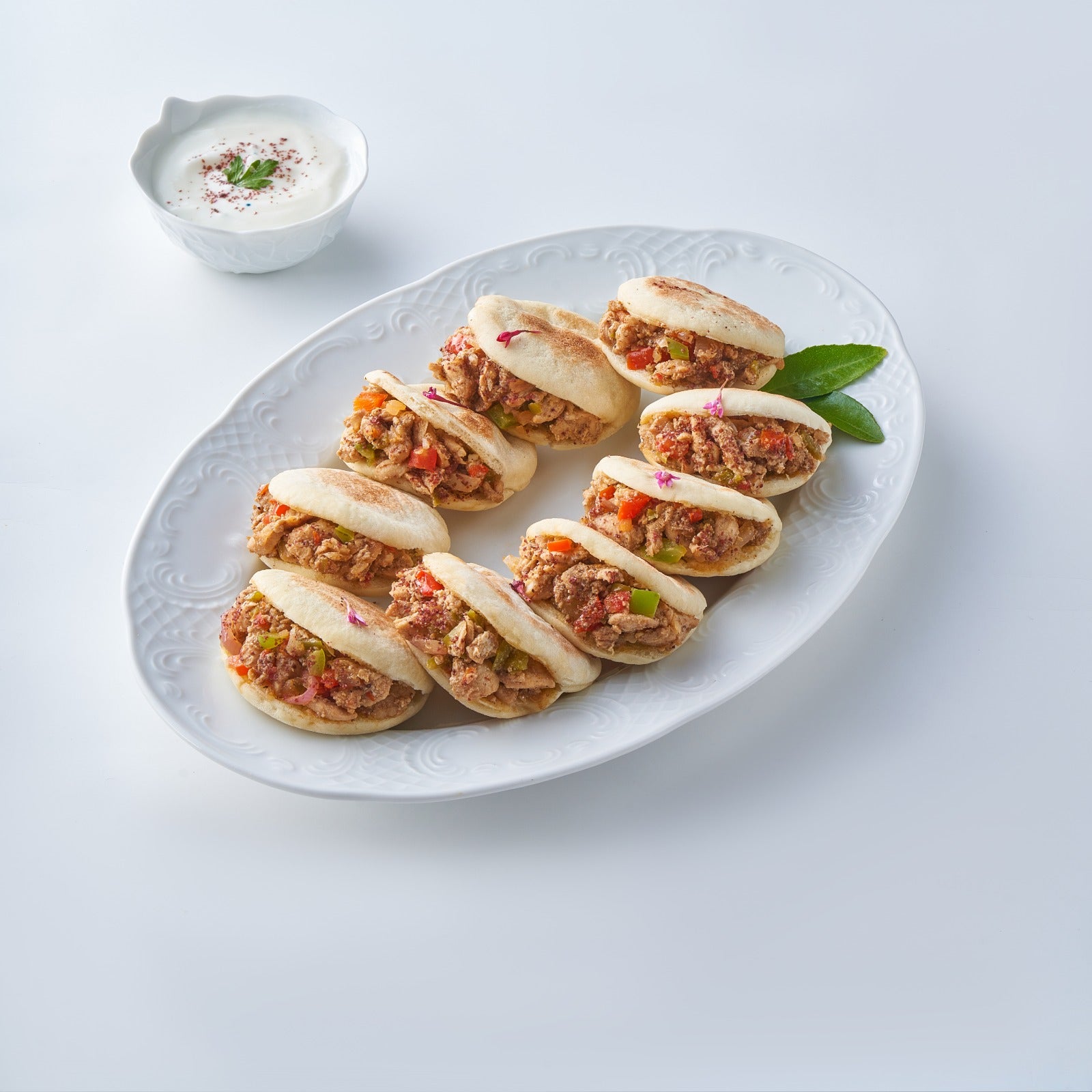 ميني بطبوط شاورما دجاج