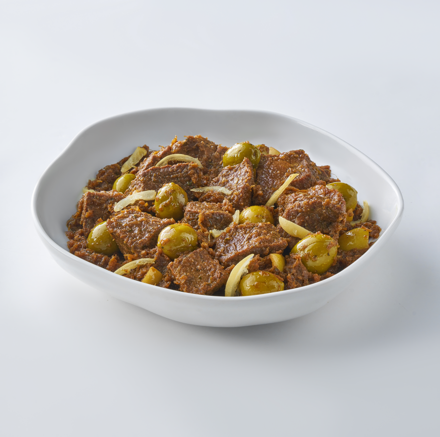 Beef Tajine with olives & Lemon confit